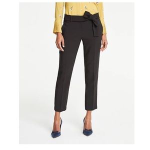 The Ankle Pant with Tie Waist